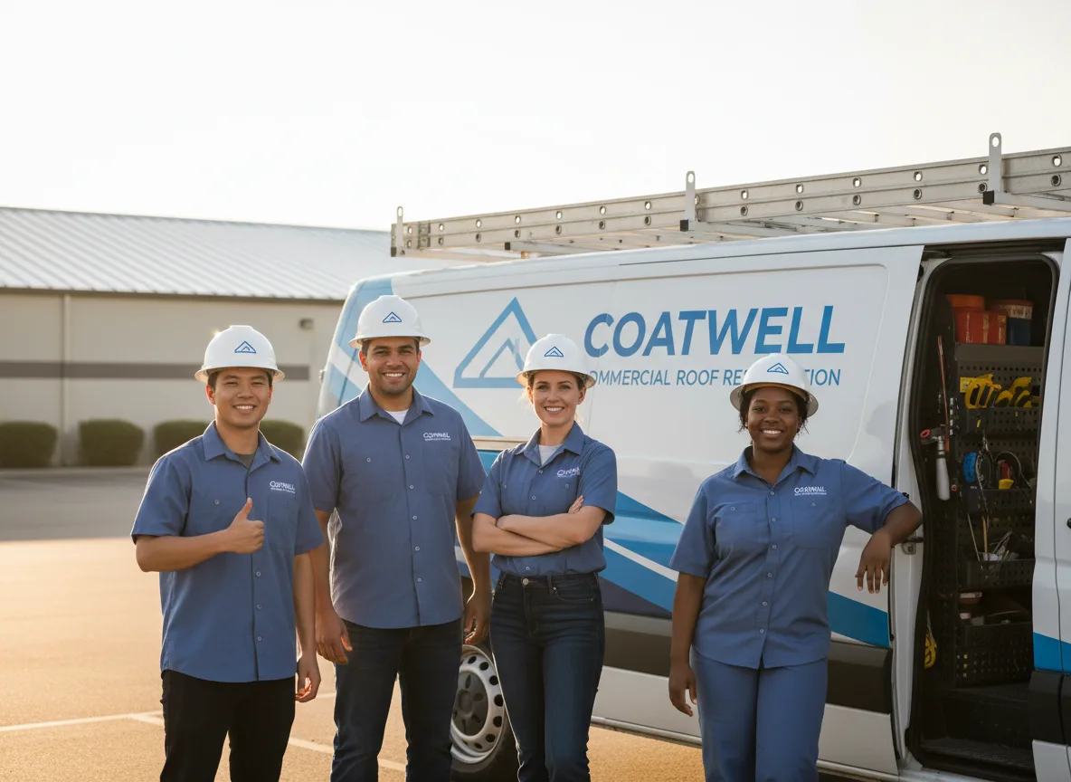 Commercial roof coating company in Wenden, AZ